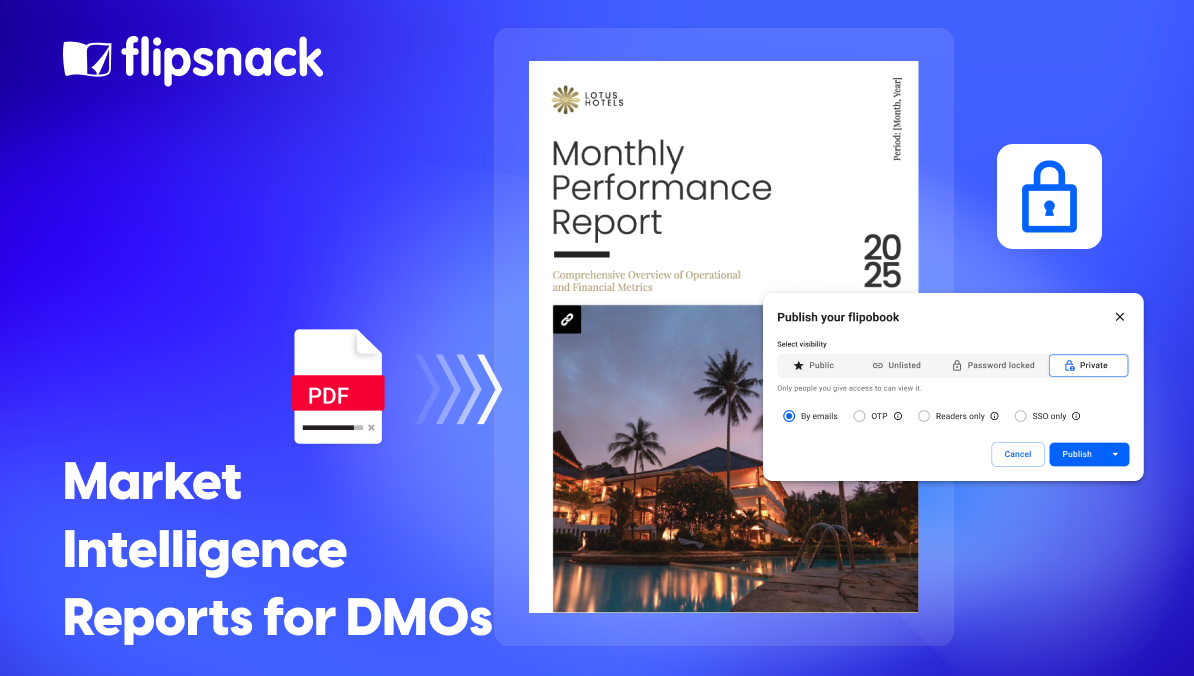 market intelligence report for DMOs cover