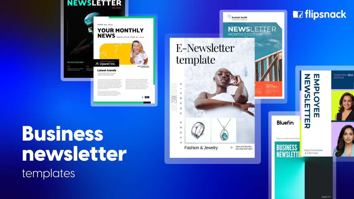 Professional Business Newsletter Templates for Strategic Company Updates