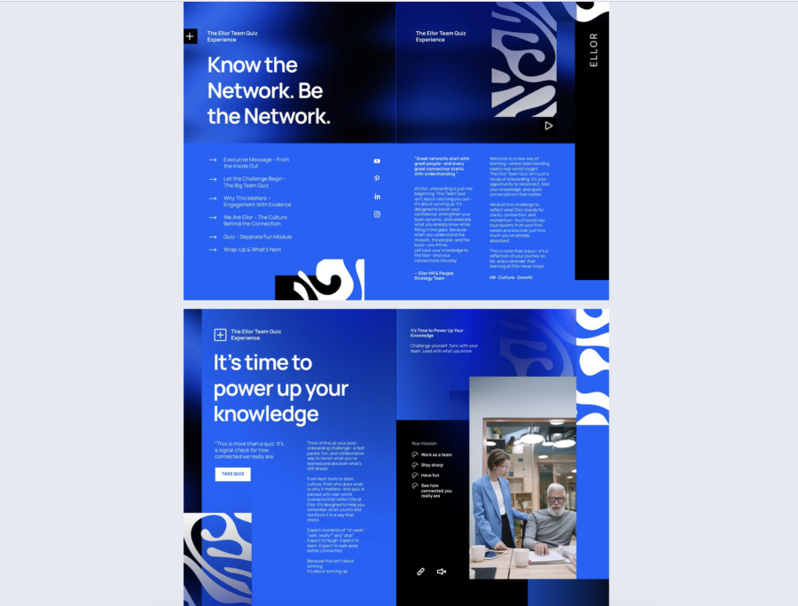 team quiz digital template