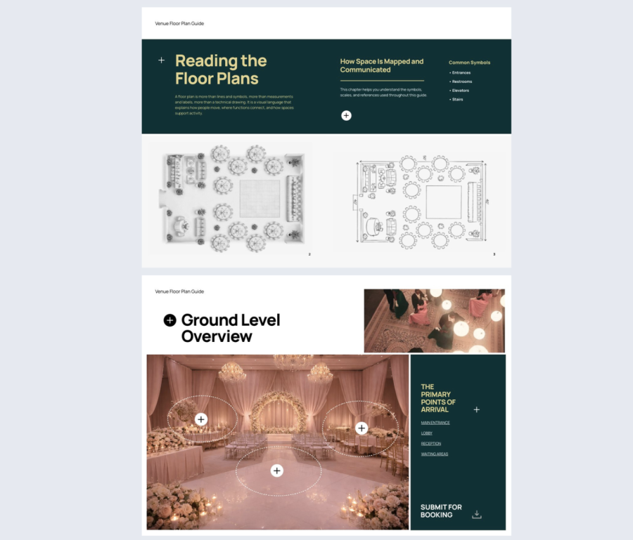 venue floor plan guide meeting planner