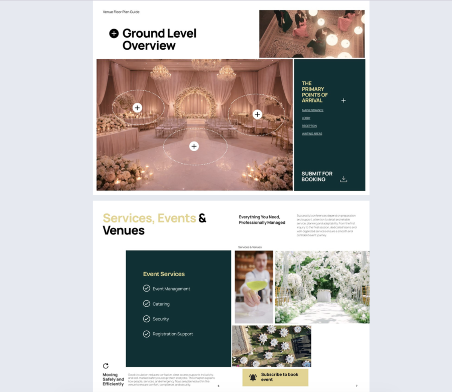 editable venue floor plan template