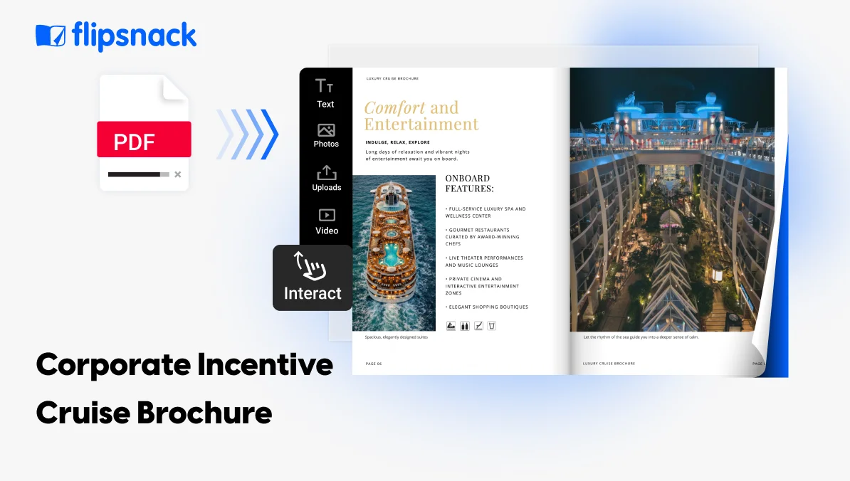 How to Plan a Corporate Incentive Cruise (and Build the Brochure That Sells It)