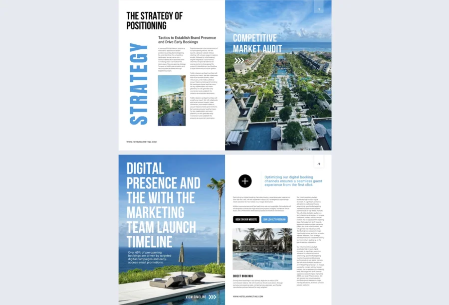 Editable Hotel Pre-Opening Marketing Plan Template