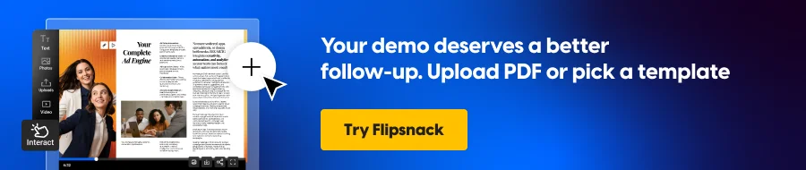 How to create a sales booklet for post-demo - banner
