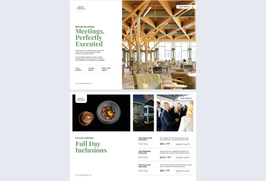 Interactive Full Day Delegate Package Template
