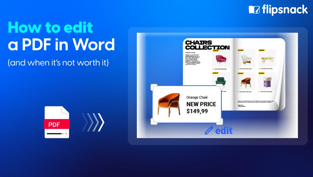 Edit a PDF in word - cover image