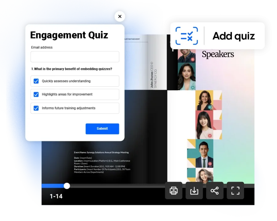 engagement quiz