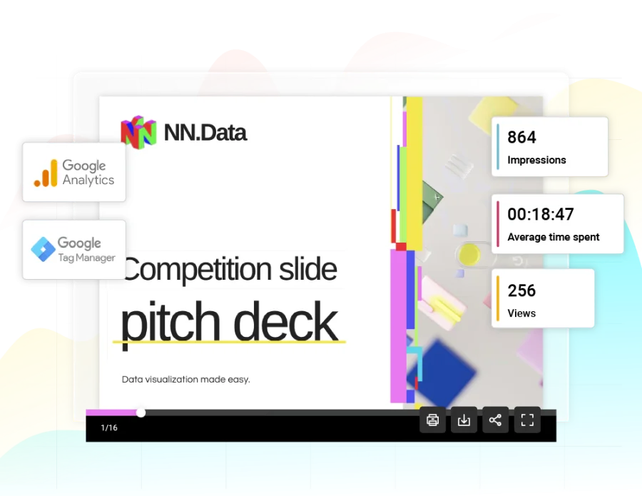 tracking investor pitch deck