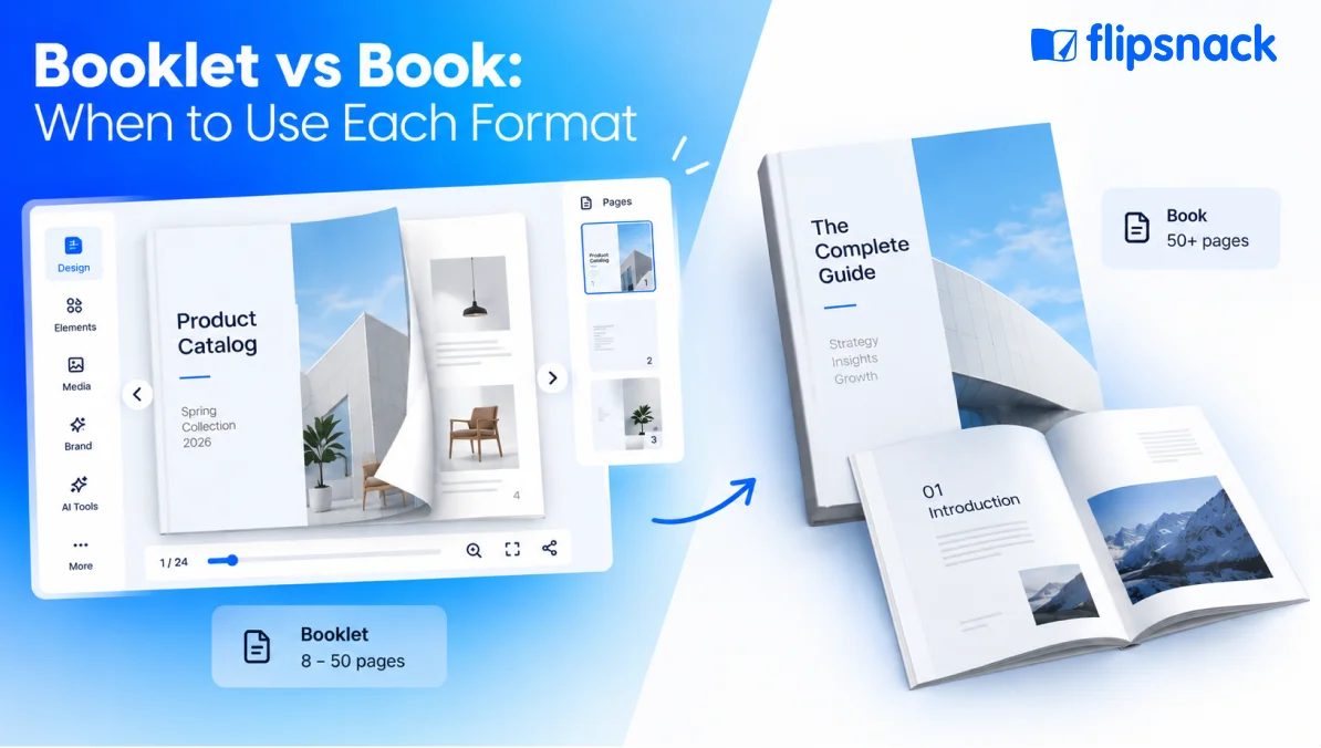 Booklet vs book - which format is best_ cover image