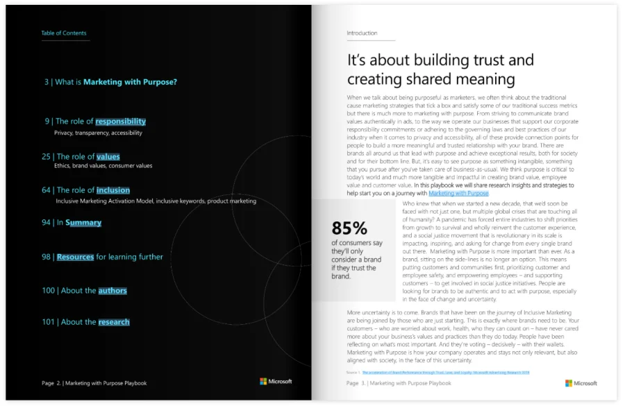 Microsoft playbook
