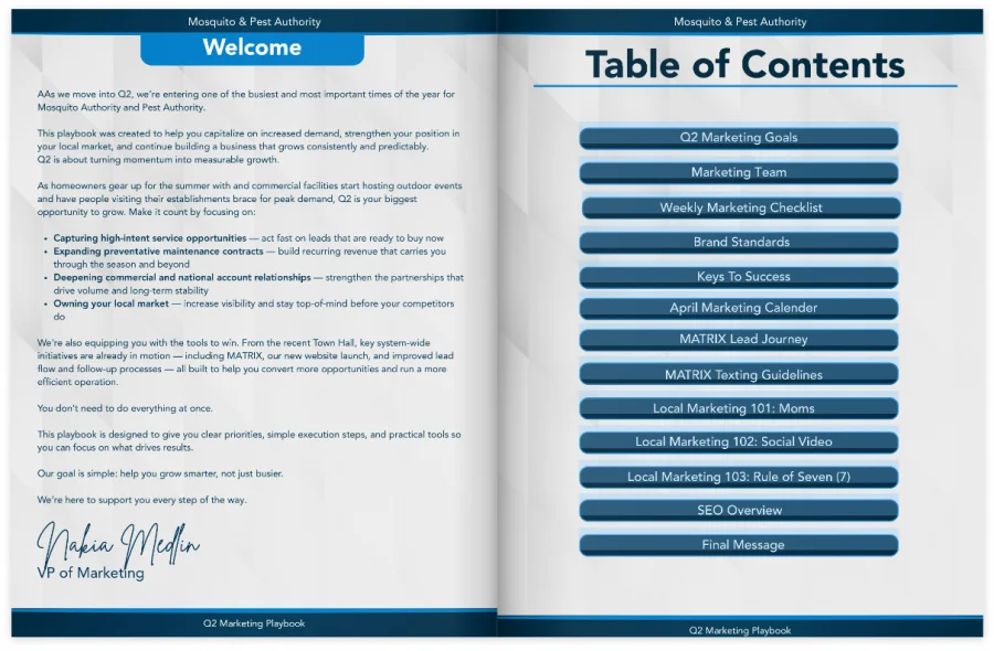marketing playbook