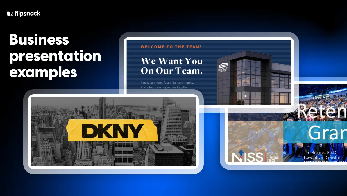 10 Business Presentation Examples and Ways to Make Them Interactive