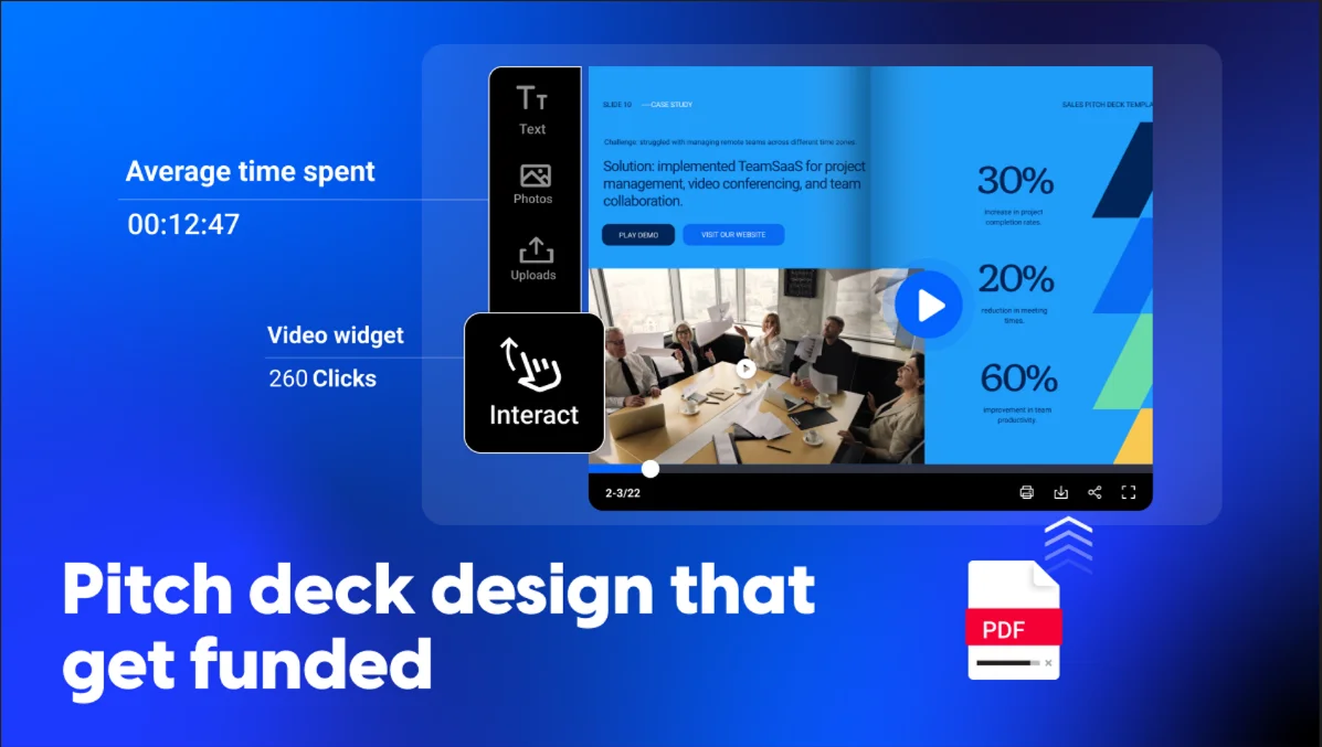 pitch deck design