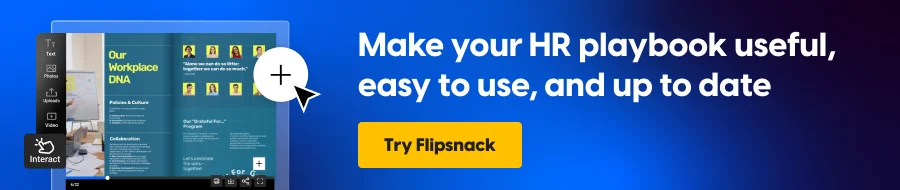 HR playbook banner