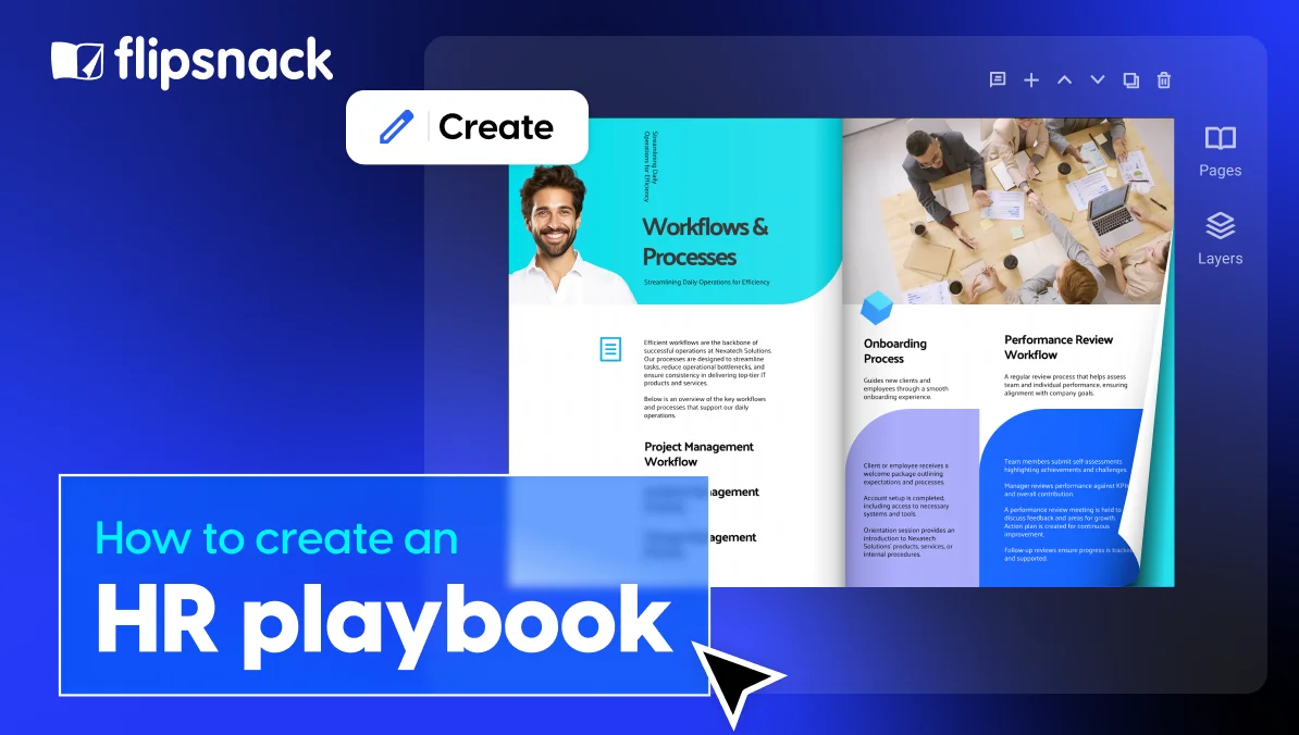 how to create an HR playbook